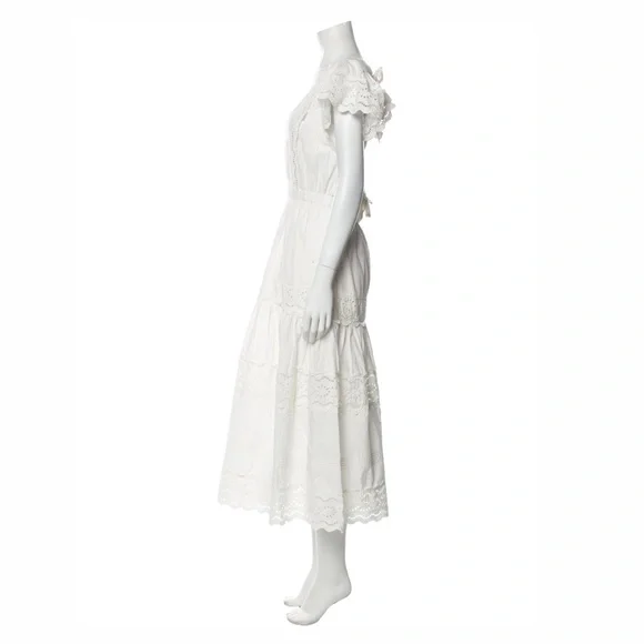 Sea-NY White Lace Dress - Size 0 - Worn once!